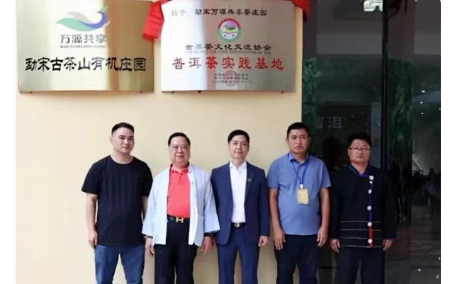 世界茶文化交流协会 景洪勐宋普洱茶实践基地落成