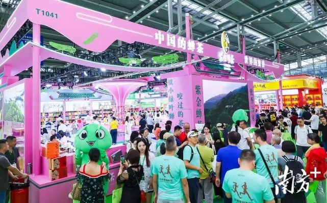 紫金蝉茶C位亮相深圳茶博会，“小绿叶蝉咬过的茶”如何征服客商味蕾？